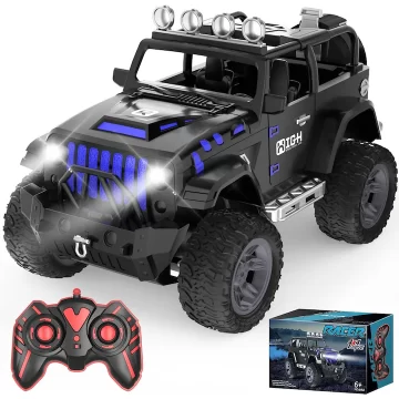 Кола с дистанционно управление със спрей и музика от Jumbo Toys